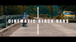 CINEMATIC BLACK BARS | kinemaster mai black opening bars lagana sikhe