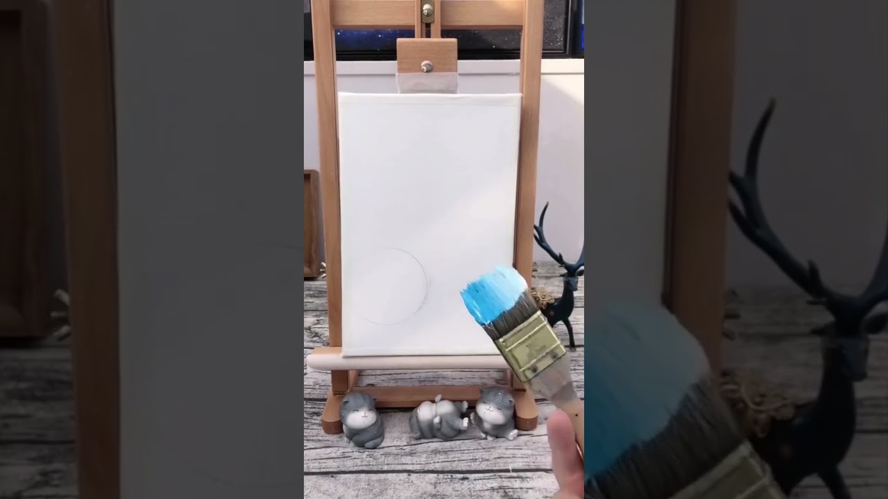 Easy Painting with a saucepan