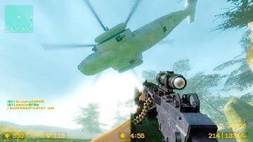 Counter Strike Source - Zombie Mod Online Gameplay on de_recon Map