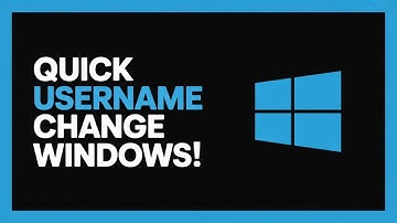 How to Change Username in Windows 10 Fast and Easy – Full Guide to Update Your Account Name