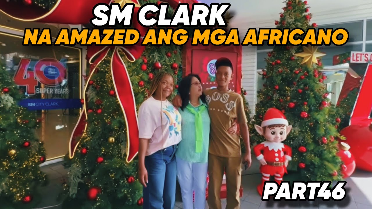 NA AMAZED ANG MGA AFRICANO SA SM CLARK