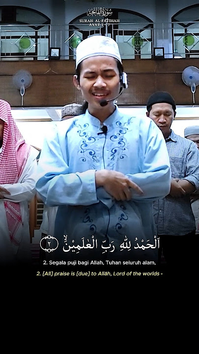 Q.S. Al-Fatihah 7 Ayat  #alfatihah #imam #imamsholat #sholat #fyp #video #viral #shorts #short