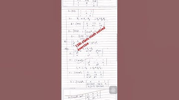 #maths~chapter4,solved exercise for 12th class students _Determinant chapter#mathshorts