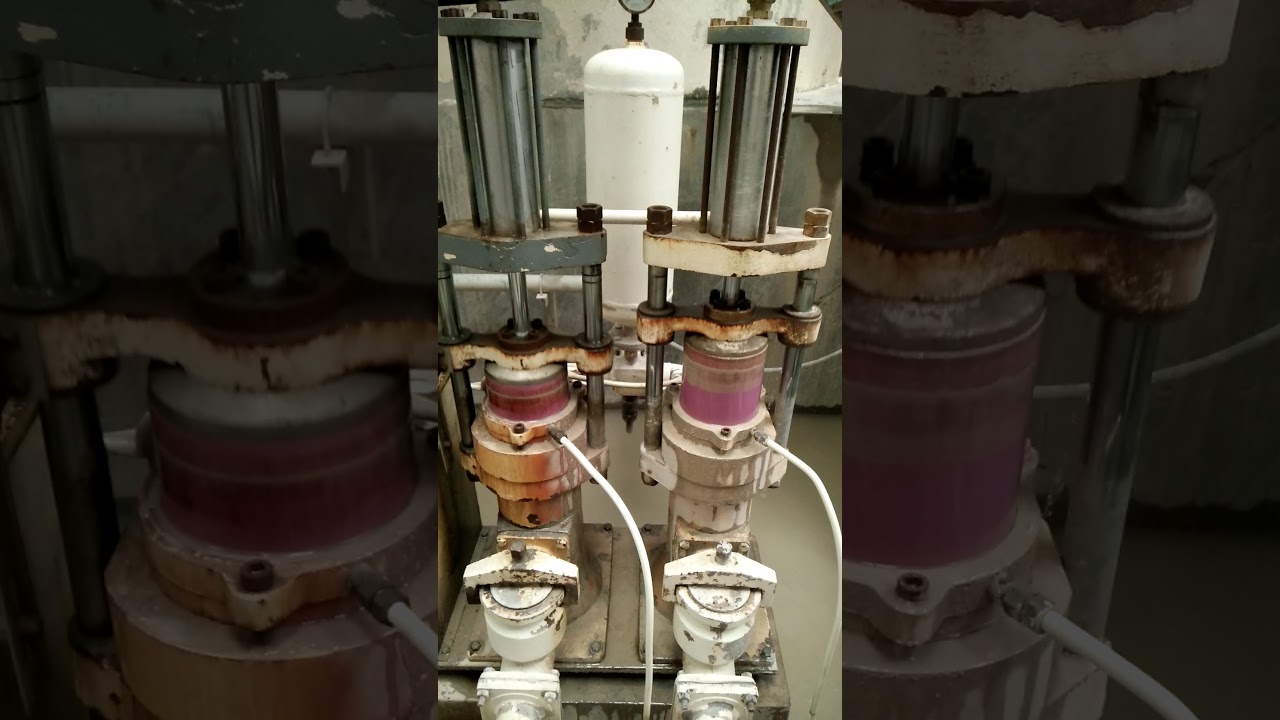 Piston pump / hydraulic ceramic cylinder slip pump Model YB200