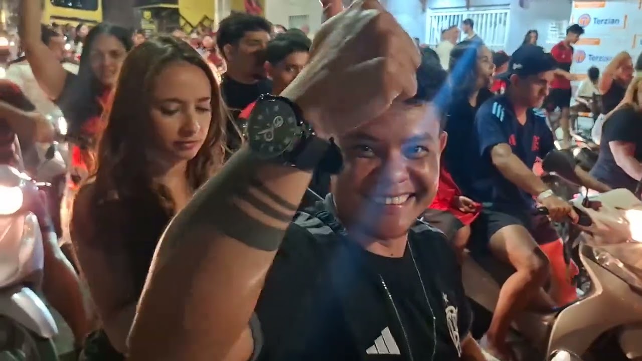 Flamengo tetra campeão da libertadores e Brasileirão 2025- AREIA BRANCA-RN