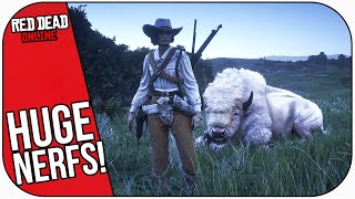 Rockstars 4 NEW NERFS to Red Dead Online! (Blood Money DLC Update)
Heres 4 NEW Nerfs introduced with the Red Dead Online Blood Money DLC Update! Including the RDR2 Pike Bason Bridge Launch glitch, Poker Table Solo Lobby method, Legendary Animal nerf, Gator Tooth Collectibles and more! Have you noticed any Red Dead Online Update Nerfs?
🔥 SUBSCRIBE HERE ►► http://bit.ly/Silentc0re ◄◄
👉 Check out my NEW Book! (Preview it FREE)
US: https://amzn.to/2PMb19g
UK: https://amzn.to/35Sh1mI
CAN: https://amzn.to/2PJaeGb
📍 FOLLOW ME:
● Twitter: https://twitter.com/silentc0re
● Facebook: https://facebook.com/silentc0re
● Twitch: https://www.twitch.tv/silentc0re
● Instagram: https://instagram.com/silentc0reYT
● Discord: https://discord.gg/silentc0re
● TikTok: https://www.tiktok.com/@silentc0re
● 2nd Channel: https://youtube.com/silentc0reextra
If you enjoy my content, please consider becoming an official Channel Member. You can get perks such as custom emojis and added to my friend lists! https://www.youtube.com/channel/UCmfP0uZhGtExqyTbyaC8x8w/join
🎮 EQUIPMENT I USE TO MAKE MY VIDEOS:
● USA - https://www.amazon.com/shop/silentc0re
● UK - https://www.amazon.co.uk/shop/silentc0re
● CAN https://www.amazon.ca/shop/silentc0re
● Blue Microphones: https://crew.bluemic.com/silentc0re
● IntotheAM Clothing: https://intotheam.com/silent (code SILENT for 10% off)
🎧 MUSIC USED:
Monstercat: https://www.youtube.com/Monstercat
📖 SOURCES:
Thumbnail by 0tjmb0!
https://support.rockstargames.com/articles/4403603010579/RDR2-Title-Update-1-25-Notes-PS4-Xbox-One-PC-Stadia Rockstars 4 NEW NERFS to Red Dead Online! (Blood Money DLC Update)