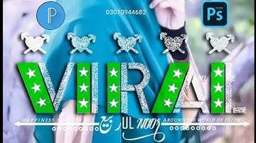 Glass font Editing kaise karen demanding glass font editing step by step tutorial 2022