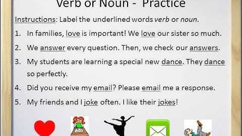 Action Verbs and Linking Verbs - Video and Worksheet