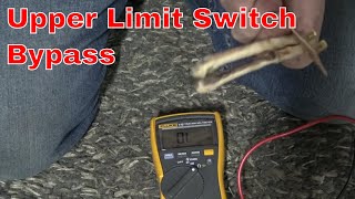 How To Test and Bypass The Upper Limit Switch On Your Furnace