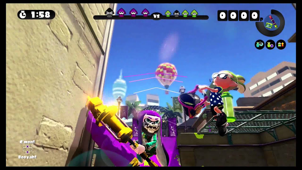 Wii U Splatoon Squid Party Trailer YouTube Wii U Splatoon Squid Party Trailer YouTube