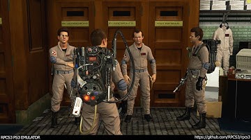 RPCS3 PS3 Emulator - Ghostbusters The Video Game Ingame / Gameplay 4K 2160p! VULKAN (0064976c) LLVM