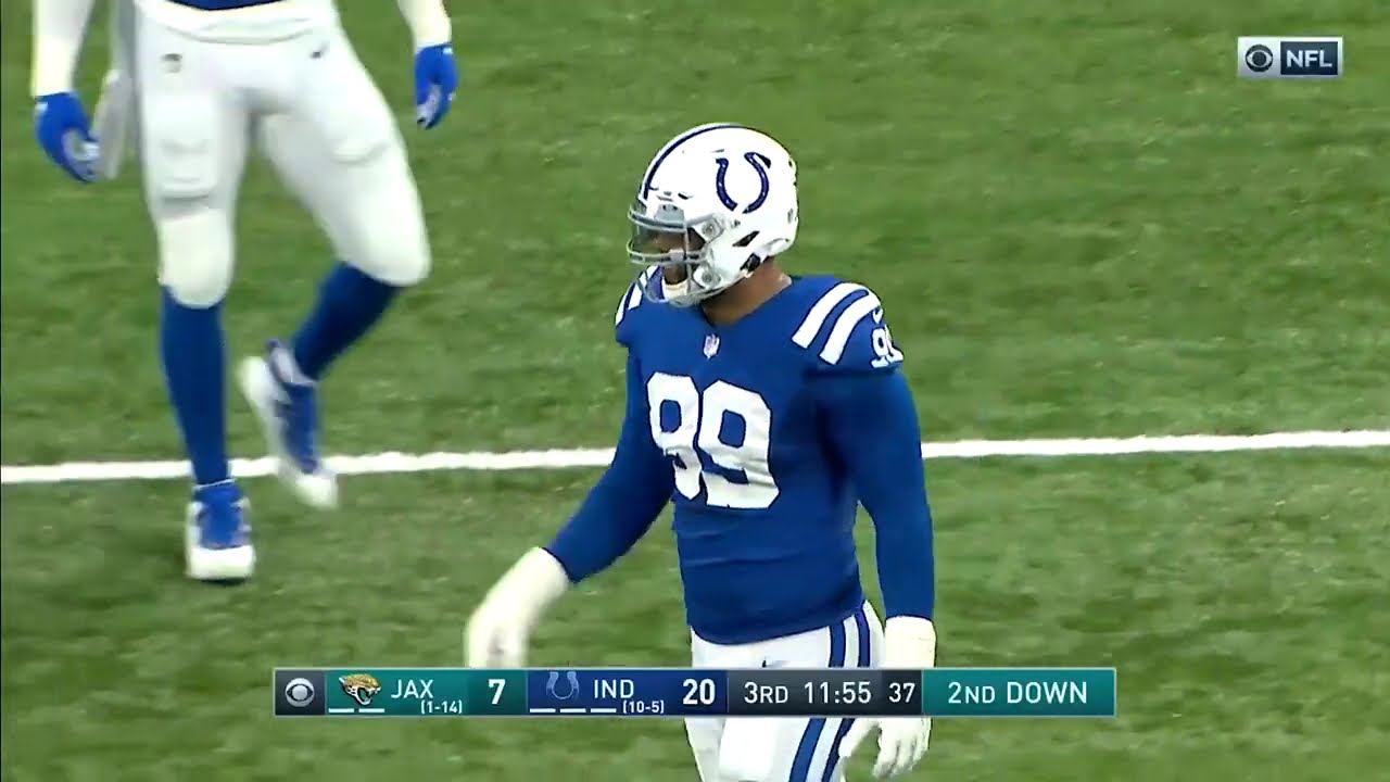 AFC Defensive Player of the Month | DeForest Buckner's Best Plays From December