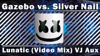 Gazebo vs.  Silver Nail - Lunatic (Cover Video Mix) VJ Aux