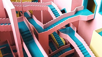 Squid Game Stairs Animation