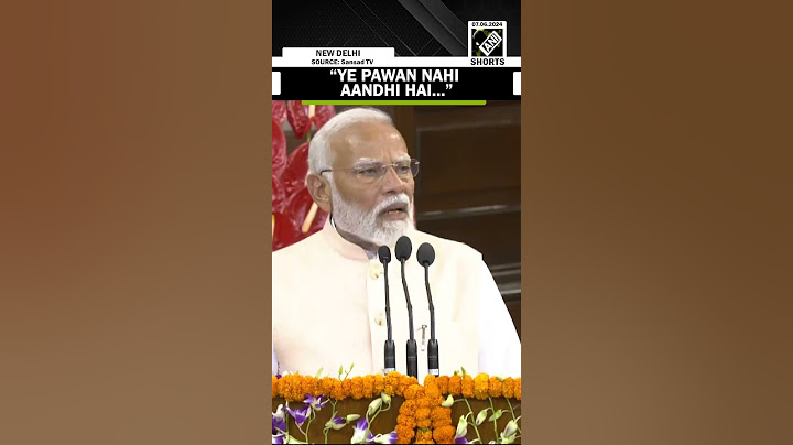 PM Modi addresses NDA meeting, calls Pawan Kalyan ‘aandhi’