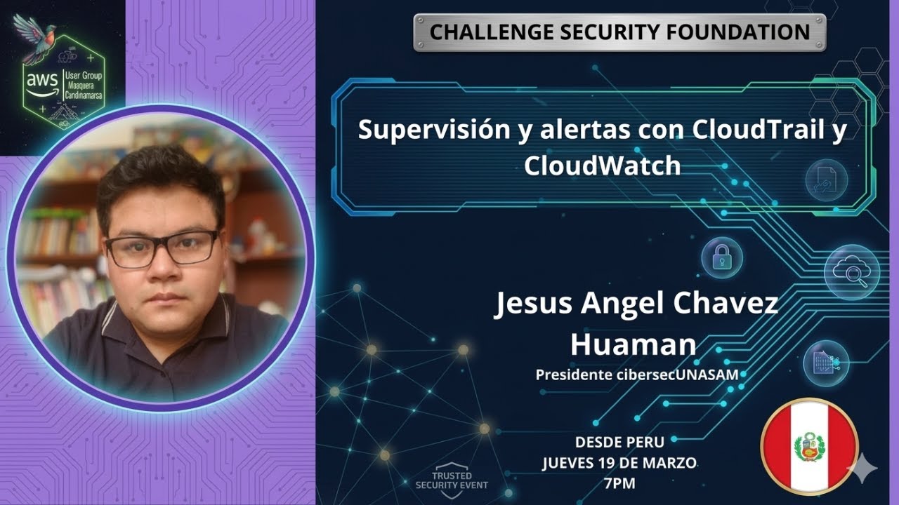 Supervisión y alertas con CloudTrail y CloudWatch - YouTube