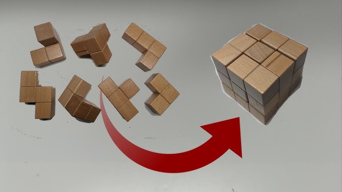 Wooden Cube Puzzle – Wood Expressions