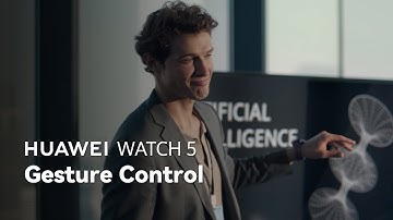 HUAWEI WATCH 5 - Gesture Control