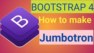 How to make JUMBOTRON in Bootstrap 4 | App Techie