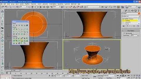 Modeling A Simple Magic Hat [NurbS]