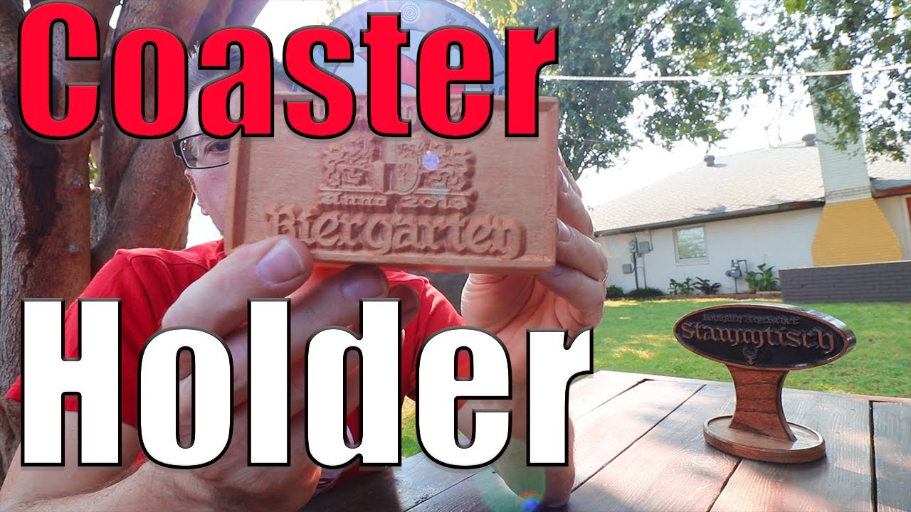 Coaster Holder for the Biergarten woodworking YouTube