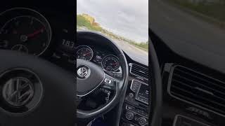 Araba Snap Volkswagen Golf Gündüz Hız Testi! | 1080P | Full HD