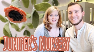 BABY NURSERY REVEAL!!  Juniper's Nursery Tour | The Wander Family