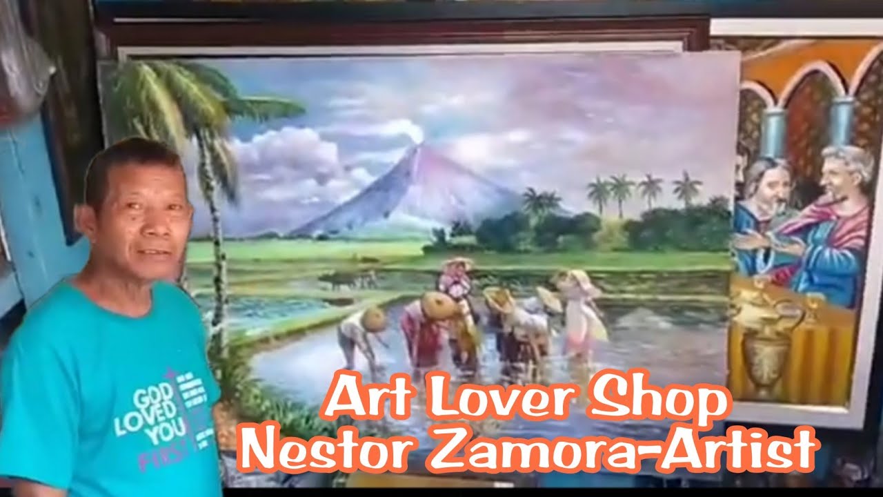 OIL PAINTING /ART LOVER SHOP CEBU, PHILIPPINES YouTube