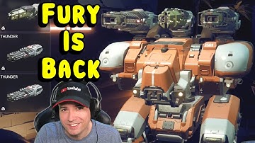Reviving The FURY! War Robots: FRONTIERS Gameplay WRF