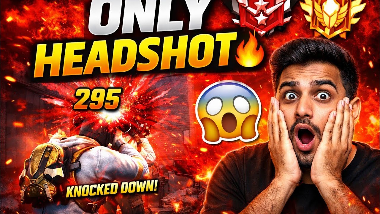 Free Fire Gameplay CS Rank | Full Headshot Match | Insane Clutch ...