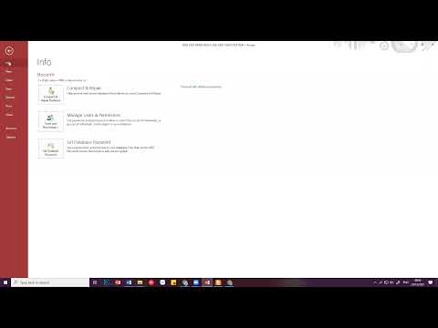 Video Hướng dẫn bài thực hành 8 - Tin học 12 - Access 2016 - youtube