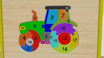 #Kids Learn to Count, Shapes & Colors Educational Videos For Toddlers   Animated Farm full of Colors