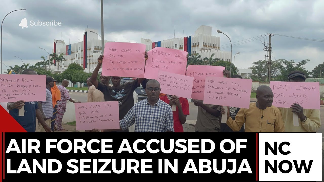 Nigerian Health Workers Protest Air Force Land Takeover in Abuja