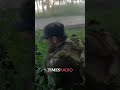 Chechen Volunteers Stop A Russian Military Truck From Passing Through Ukraine 