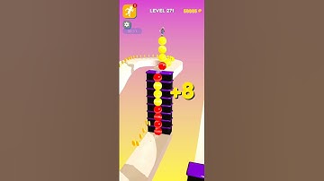 Stack Rider 🏄- All Levels Gameplay Android, iOS #Shorts