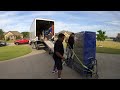 Moving two heavy gun safes by Rescue Moving Services in Denton, TX | Gun Safe Movers (972) 249-8233.