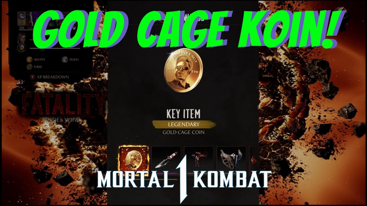 How to beat Smoke BOSS and get Gold Cage Koin in Shang Tsung's Lab! MK1 Invasion Season 8