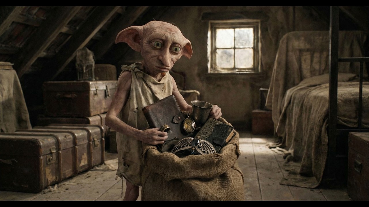 What If Dobby Stole Every Horcrux Before Harry Even Started Hogwarts And No One Noticed