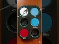 🔥 Color Mixing Challenge | White, Red & Sky Blue Shades Satisfying Video 🎨✨#satisfying #asmr#foryo