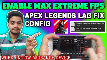 How To Fix Frame Drops Apex Legends Mobile | Apex Legends Mobile Lag Fix Lowend Android Phone