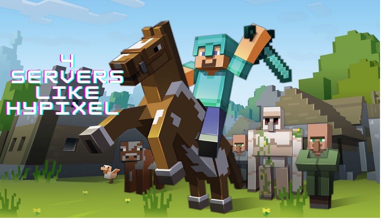 4 servers like hypixel that u can play in cracked account youtube