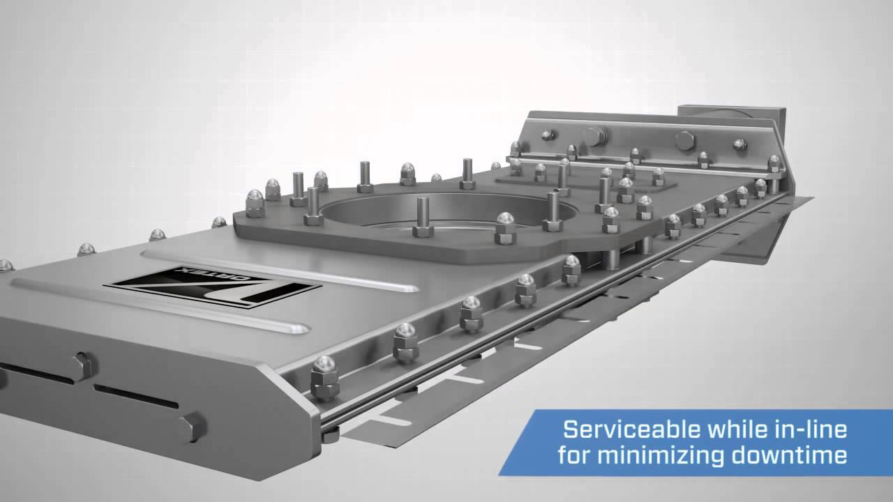 Vortex Orifice Slide Gate Valve