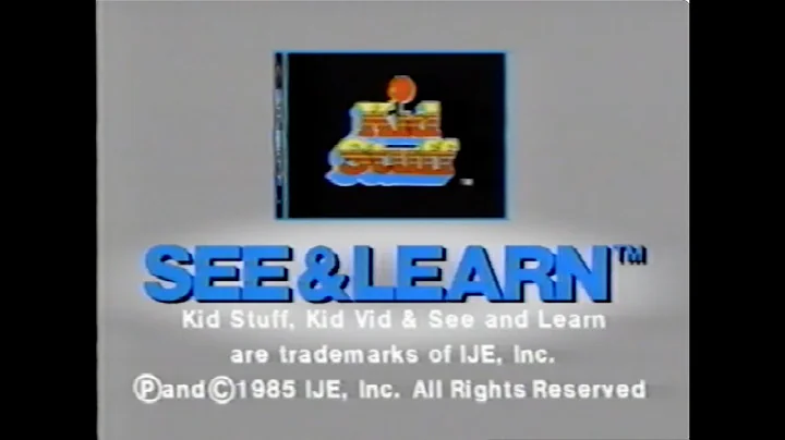 Letters, Sounds & Words (VHS version)