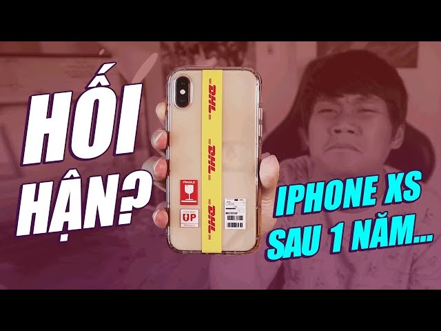 REVIEW iPHONE XS SAU 1 NĂM SỬ DỤNG... - HỐI HẬN KHI BỎ 30 TRIỆU RA MUA???