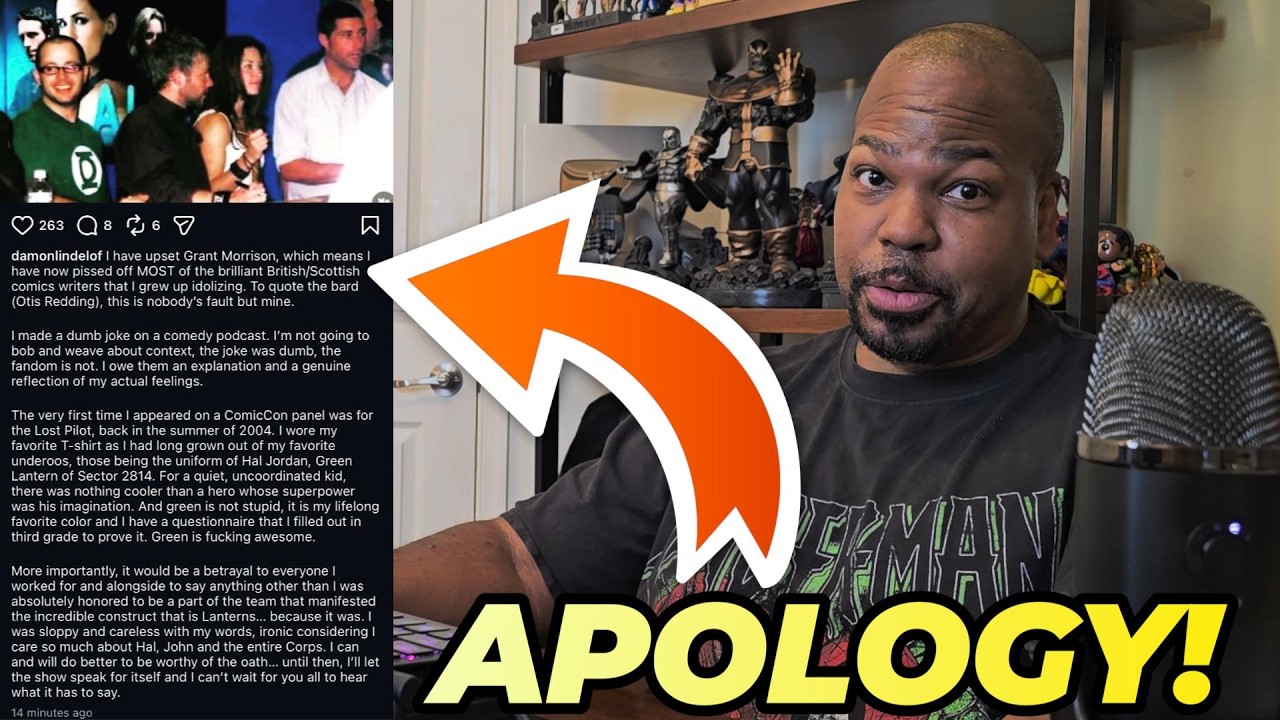 Lanterns Writer APOLOGIZES to Green Lantern Fans for PISSING THEM OFF!