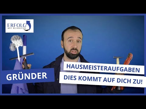 Video: Was ist die Hausmeistertätigkeit?