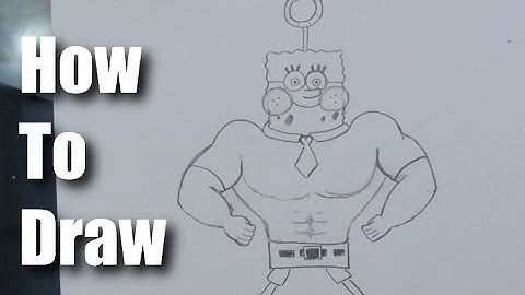 How To Draw Spongebob Out of Water - Part 1