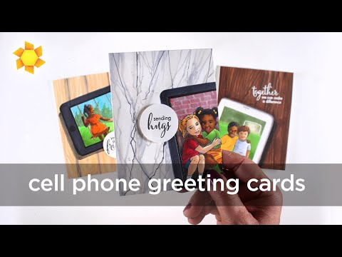 How to make Cell Phone Greeting Cards