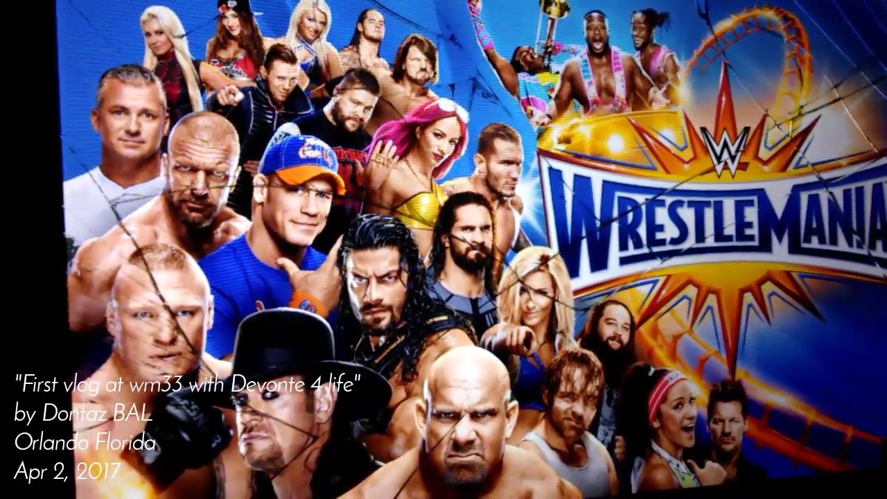 First vlog at WM33 with Devonte 4 ever