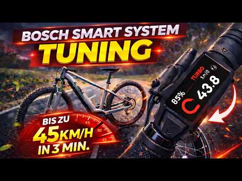 Bosch Smart System Gen 4/5 auf bis zu 45 km/h Tunen